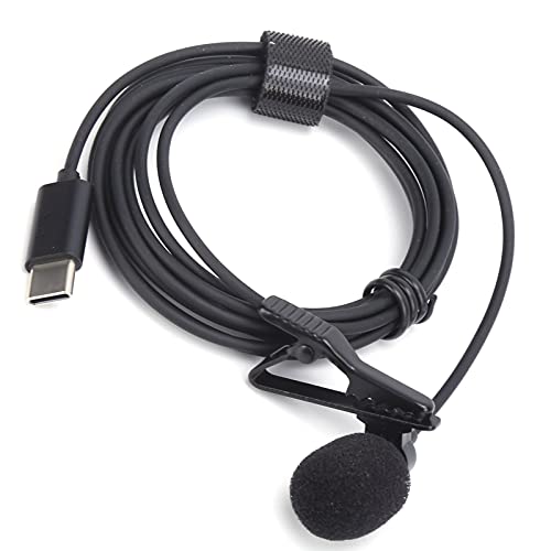 Lavalier Microphone,Clip On Lapel Lav Mic,Mini Portable Microphone