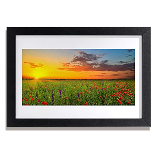 Affiche encadrée 30x20 cm Sun Meadow pour illuminer votre salon