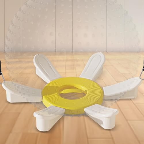 Soporte circular de centro abierto para evitar tambaleos en superficies 4