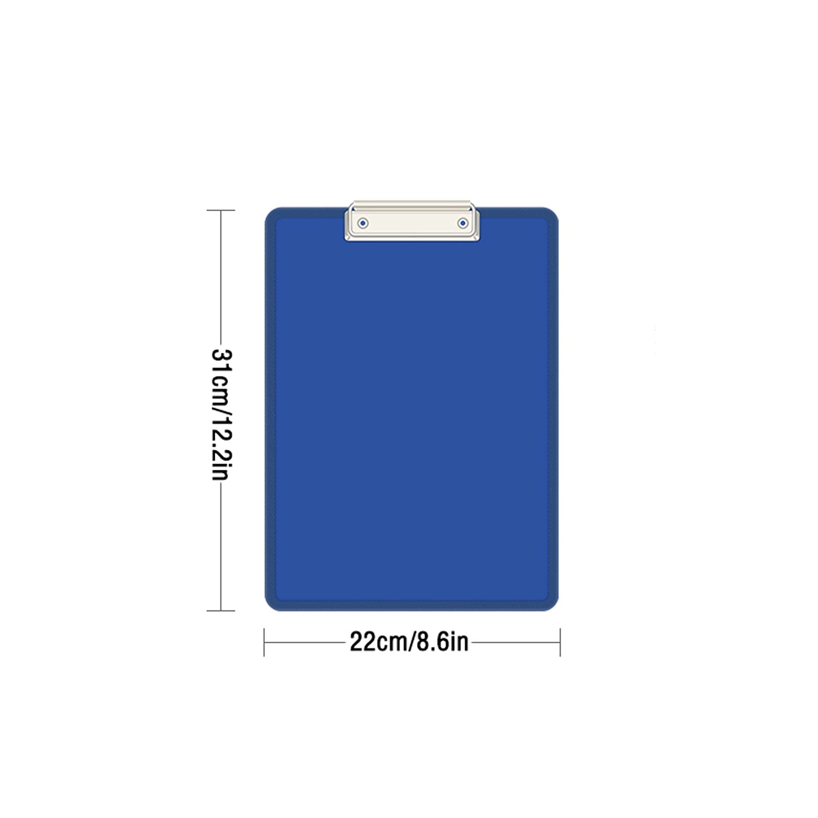 Tavole porta documenti in legno di base, Cartella portadocumenti 10 confezioni Raccoglitore for appunti in plastica con ganci retrattili Organizzatore di file Multifunzione for ufficio Riunioni Scritt