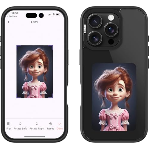 Talhfae iPhone 16 Pro Max E Ink Case with NFC & DIY Photos