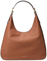 Michael Kors Nolita Large Hobo Shoulder Bag, Gold-Tone Hardware/Luggage