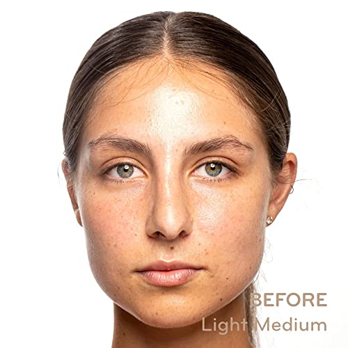 Purlisse Youth Glow Vitamin C Cc Cream Spf 50: Cruelty-Free & Clean, Paraben & Sulfate-Free, Full Coverage, Hydrates With Hyaluronic Acid | Light Medium 1.4Oz #TOP3