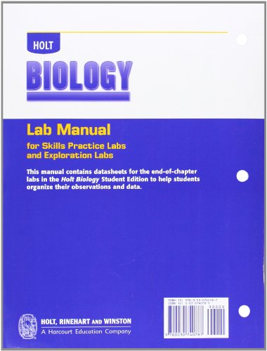 Holt Biology Lab Manual (Skills Practice) - Image 2