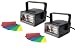 LOT 2: Mini Strobe Lights Halloween Haunted House Stage Dj Disco Club Flash