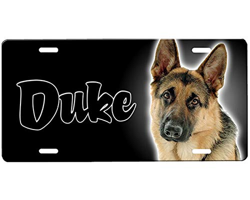 onestopairbrushshop German Shepherd License Plate onestopairbrushshop German Shepherd License Plate