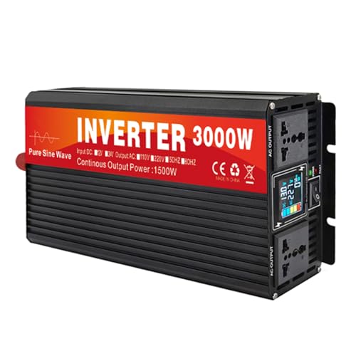Convertisseur 12V 220V 3000W pour éliminer les pannes de courant dans votre maison isolée