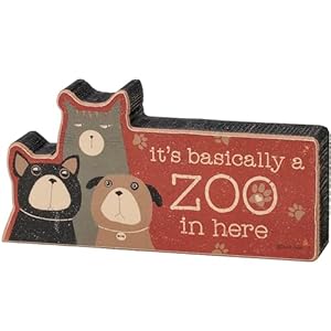 Primitivesbykathyhomedecorwoodenchunkysitteritsbasicallyazooinhere Urban Country Home Decor Primitives by kathy home decor wooden chunky sitter its basically a zoo in here urban country home decor