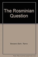 The Rosminian Question 0951893815 Book Cover