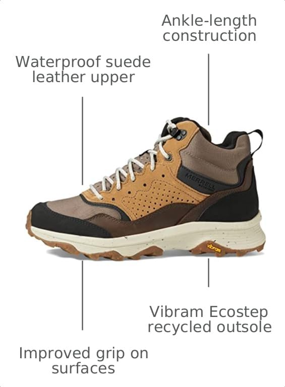 Image of Merrell Mens Speed Solo Mid Wp