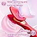 Upgraded Version Clitioral Suction Vibators Toys, Bullet Vibratoer Sucking Silent 5 Nipple Sucking Modes Female Magic Adult Toys for Women Couples,Clitioral Sucker Vibrates 1230U6