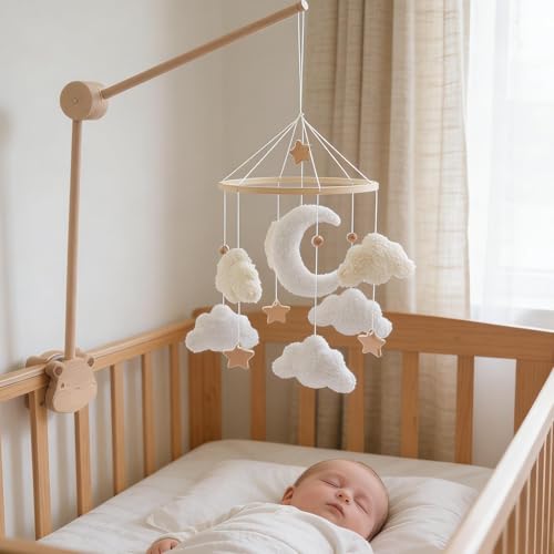 Mobile de berceau pour apaiser les pleurs et décorer le lit