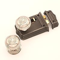 Serratura Antica,Foreen 40 Pezzi Gancio A Scatto Hasp Metallo Vintage - Foto 3