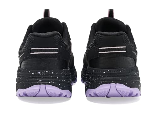 Image of Skechers Womens Go Run Trail Altitude 2.0 Black Lavender 5 Medium