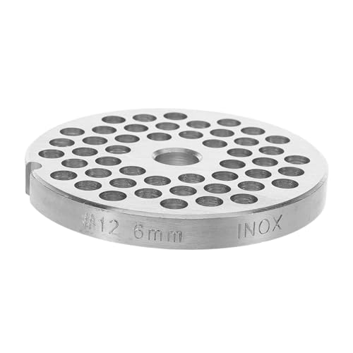 Cabilock 12 Picadora De Carne Molinillo De Mano Para Comida Accesorio Para Molinillo De Alimentos Accesorio De Molinillo De Alimentos De Metal Molinillo Manual Acero Inoxidable Silver