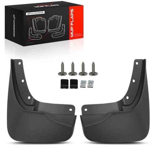 Image of A-Premium Mud Flaps Compatible with Ford | for Ford Explorer 2023 Sport Utility, No Drilling Required Mud Guards with Hardware Accessories, Set of 4 Front and Rear