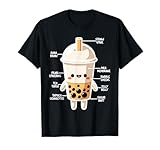 Anatomie Boba Mignon - Humour drôle Asiatique Boba Buble Tea Lover T-Shirt