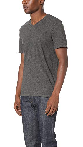 Vince Men's Short Sleeve Pima V Neck Tee