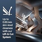 Philips Norelco Shaver Series 9000 Prestige, Wet and Dry Electric Shaver, System, SenseIQ Technology, Precision Trimmer, Nose Trimmer, Qi Charging Pad, Cleaning Pod, Adriatic Blue, SP9886/89 - Image 3