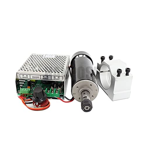 Moteur de Broche CNC 500W ER11 avec alimentation régulée et pinces de serrage pour fraisage Set 3 - 7