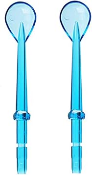 رأس إعادة تعبئة خيط تنظيف الأسنان المائي البديل من Waterpik رأس بديل لخيط تنظيف الأسنان والمراحيض من Waterpik متوافق مع طرف منظف اللسان لخيط تنظيف الأسنان والمراحيض الفموية من Waterpik