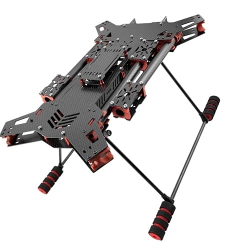 Châssis FPV pliable H680 en carbone avec support H4 et train d'atterrissage ultra-léger pour drone