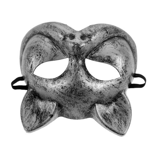 Milisten Cosplay Katzenmaske Maskerade Katzenmasken für Halloween Kostümpartys Einzigartige Tiermaske mit Hochwertiger Textur für Fasching Karneval Must Have für Aufregende Auftritte