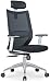 JYHZ Chaise ergonomique pour ordinateur, dossier en maille filet, chaise de conférence, chaise de bureau Taipan Bosch, noir, nom de la couleur : noir (couleur : noir)