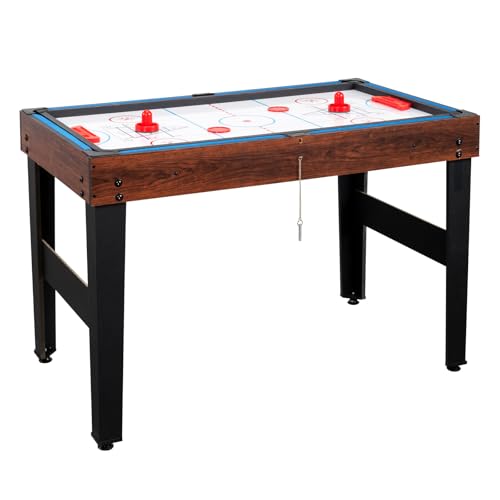 LEADZM Table Football, Kickertisch, Heimkickertisch, 6-in-1-Multifunktionsspieltisch, Einschließlich Hockey, Fußball, Billard, Tischtennis, Shuffleboard, Bowling – Bild 7