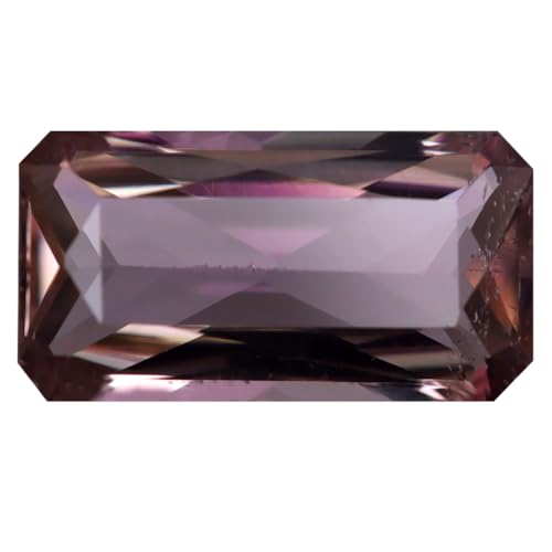Diaspore octogonal 11x6 mm, gemme rose 100% naturelle non chauffée de 2,11 ct