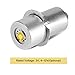 Eboxer Bombilla de Actualización LED de Alta Potencia 3W P13.5S Bombilla Linterna...