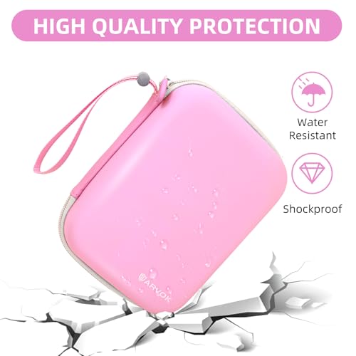 Funda para cámara instantánea infantil ARVOK color rosa miniatura 2