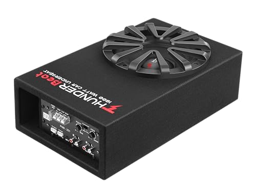 Image of Hydra Thunder-BEAT 1800W 8-Inch Powered Under-Seat Car Subwoofer (Powered, RMS Power: 300 W)