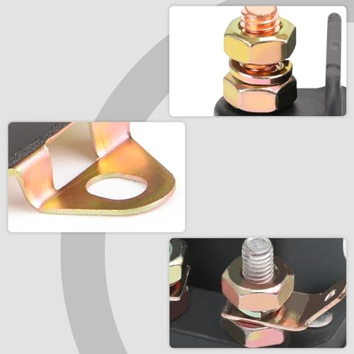 MaySpare 4 Pole Starter Solenoid Replaces Briggs & Stratton 5410K,Cub Cadet, Craftsman, Husqvarna 109946 MTD,Mower AM133094 AM138497 - Thumbnail 3
