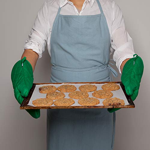 Now Designs 501614Aa Superior Oven Mitts, Set Of Two, Greenbriar Green #TOP1
