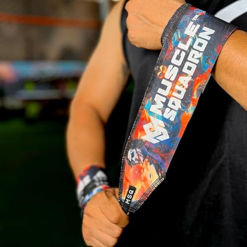 Image of Wrist Wraps for Calisthenics & Weightlifting - Heavy Duty Wrist Support & Stability (Rogue Graffiti)