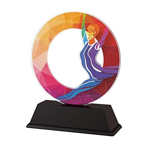 Trophy Monster Modern Gymnastics Award with Engraving Cover