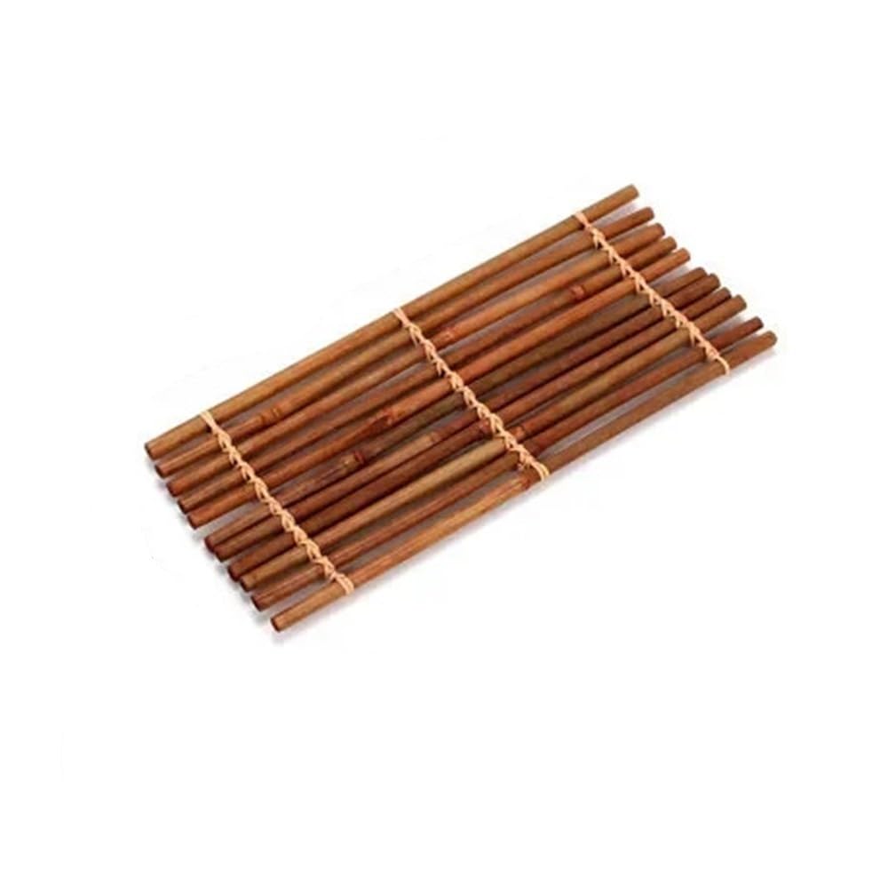 Bamboo Coasters Pot Pad Tea Pallet Cup Mat Fruit Plate Posavasos Kung Fu Tea Small Raft Tea Decoration Insulation Pads Natural(L30W13)
