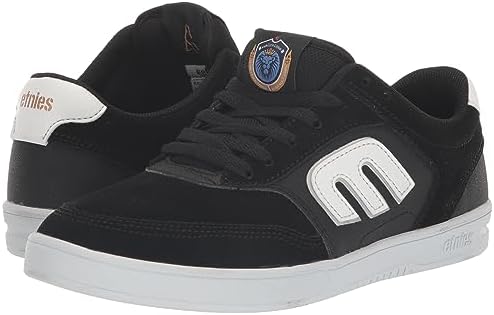 Etnies Men's The Aurelien Low Top Skate Shoe, Black/White, 10.5 | Image 6