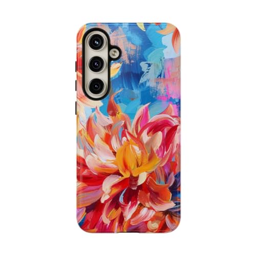 Coque rigide dahlia Samsung S24 Plus pour magnifier votre style au quotidien