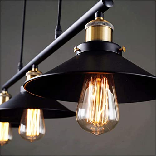 Lustre industriel télescopique à 3 lampes pour corriger un manque de luminosité de table - 6