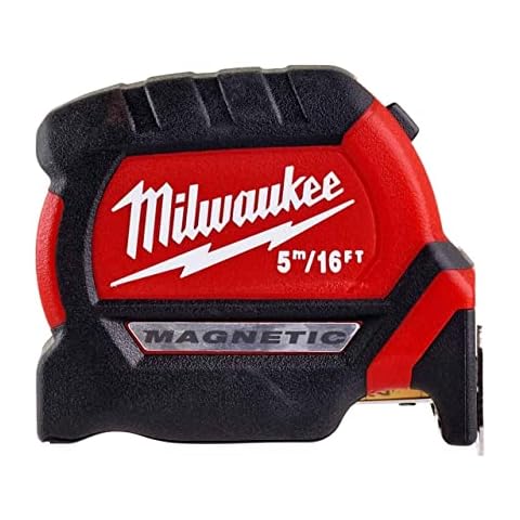 Milwaukee 5m Magnetic Tape Measure with Durable Frame Cover