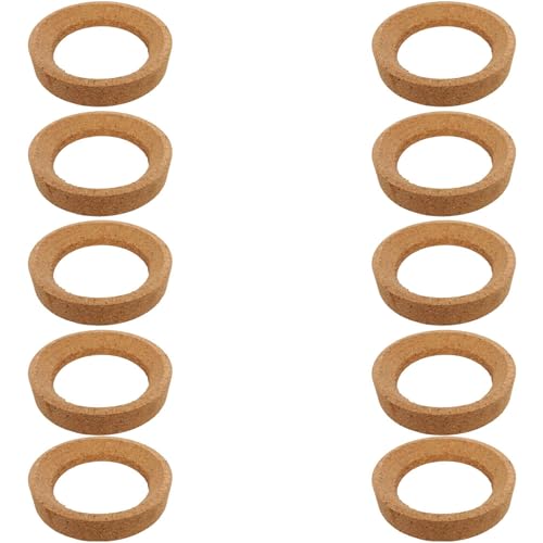 10 Pack Size #3 Cork Supports for Large Flasks