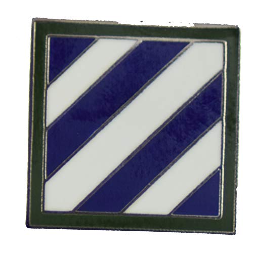 3RD INFANTRY DIVISION PIN OR HAT PIN - Size 3/4
