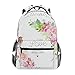 Jeansame Rucksack Schultasche Laptop Reisetasche Roses Rotkehlchen Vögel Floral Love Valentinstag Geburtstag