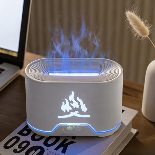 Difusor USB multifuncional de aromas con humidificador ultrasónico miniatura 7