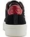 KARL LAGERFELD Paris Women's Shoes Women's Shoe,Black/Ruby,8.5