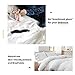 Simple&Opulence 100% Washed Linen Duvet Cover Queen Size -3 Pieces - Natural Flax French Country Bedding Set - Breathable Farmhouse Comforter Cover with Coconut Button Closure - White