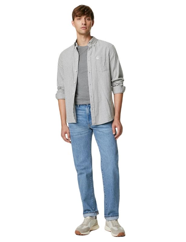 Image of Marks & Spencer Mens Solid Cotton Crew Neck Regular Fit T Shirt