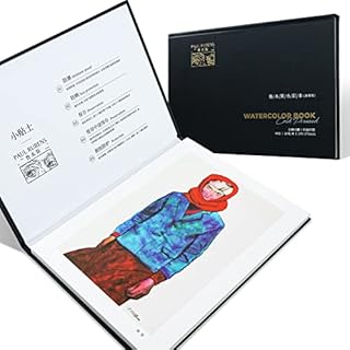 Paul Rubens Watercolour Paper, High Absorption, Artist Quality Cold-Pressed Watercolour Sketchbook 10.82 x 7.79'', 100% Cotton 140lb/300gsm 20 Sheets, Perfect for Beginners, Artists & Professionals